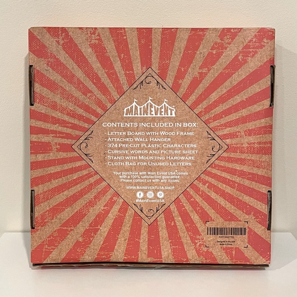 Letter Board NWT - Picture 2 of 3